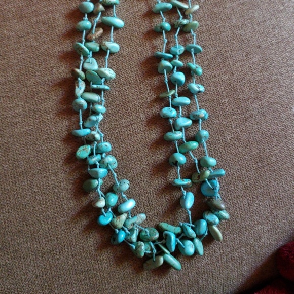 Handmade necklaceTurquoise - Picture 1 of 3